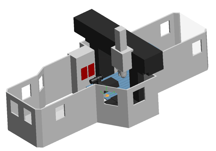 Portal Machine Trunnion